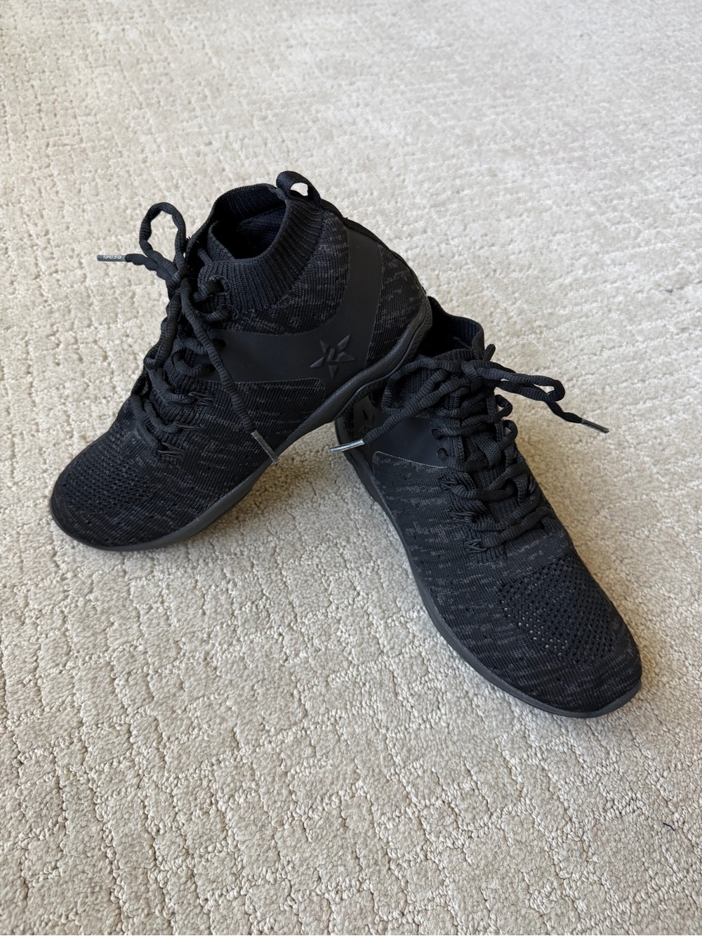 Rebel Blackout Cheer shoes Size 8